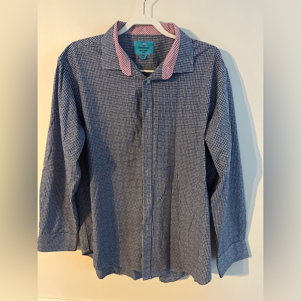 Christian Aujard size 2 XL button down shirt.
